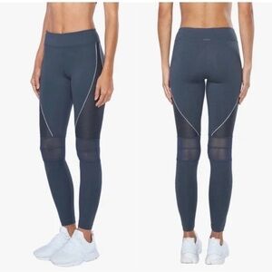 Koral Leggings Boost High Rise Mesh Panel Athletic in Ashen M